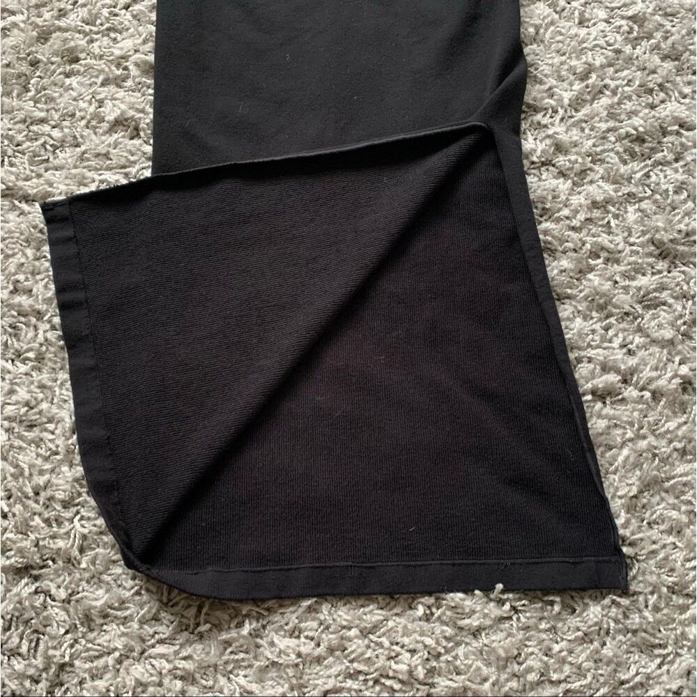 Fabletics Stretch Black ribbed Reversible MAXI lo… - image 5